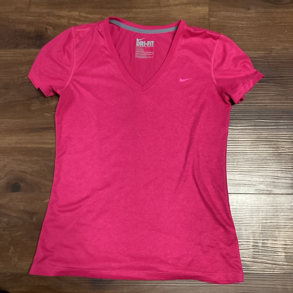 Nike Dri Fit V Neck Short sleeve Top